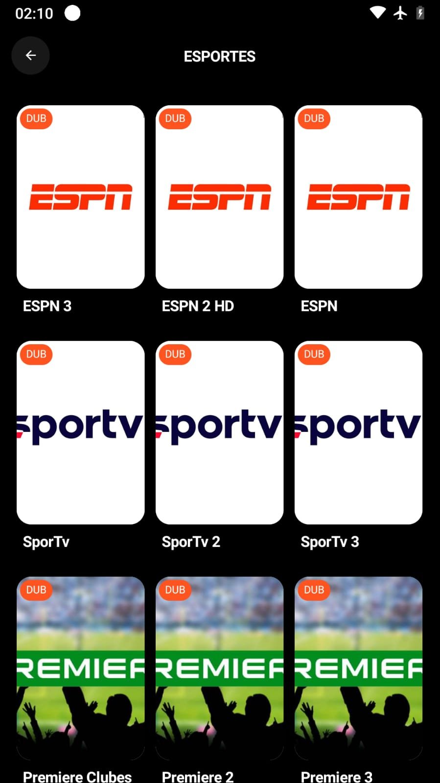 Mockup AppTV Comédia